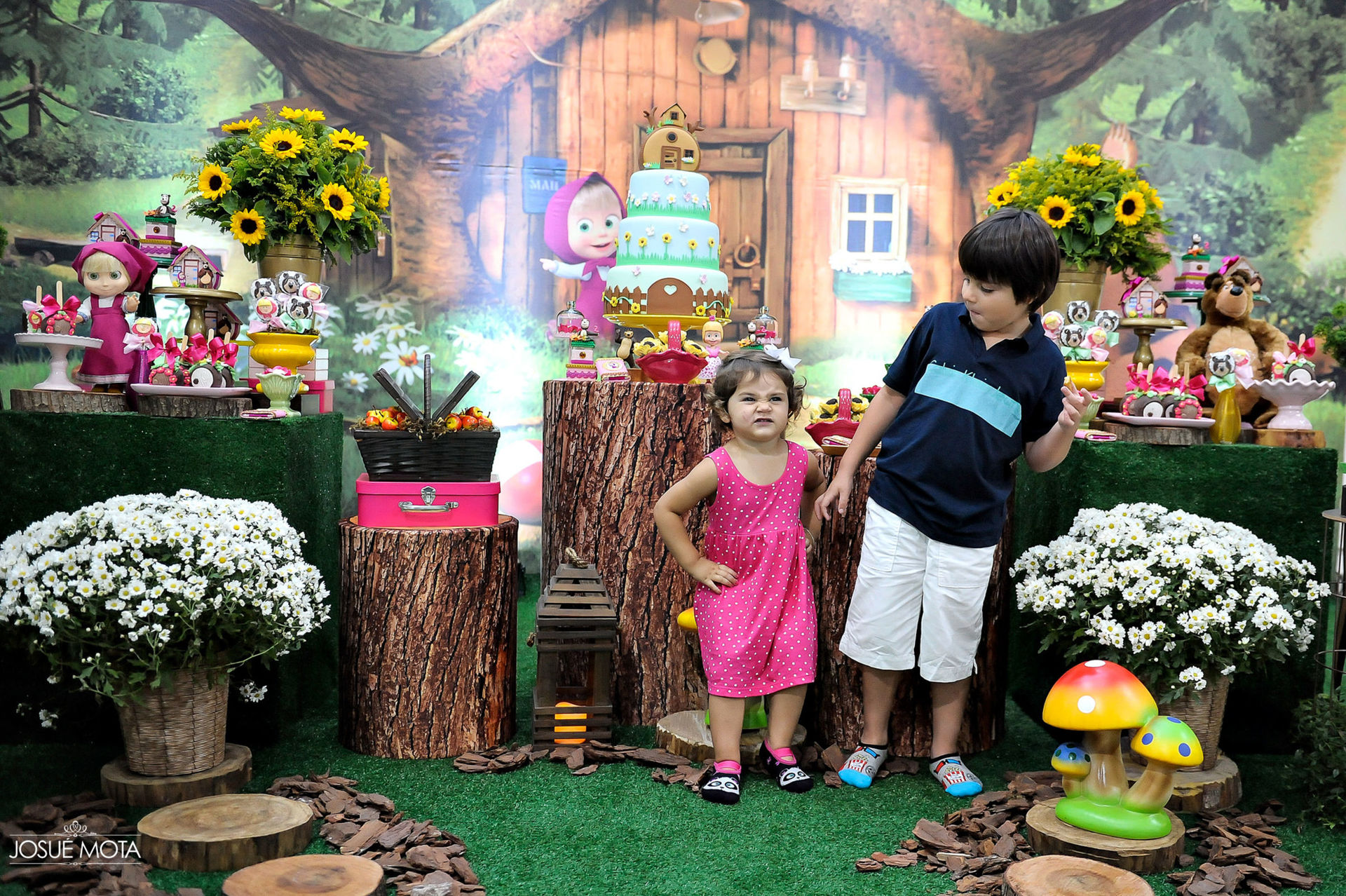 Foto Maria Helena | Festa Infantil | Niver 2 anos | Masha e o Urso Foto Maria Helena | Festa Infantil | Niver 2 anos | Masha e o Urso - Imagem 5